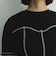 カットリブハイショクステッチTシャツ≪手洗い可能≫