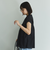 ボイルフレンチスリーブブラウス≪手洗い可能≫