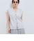 ラメ裏毛マエアキベスト≪手洗い可能≫