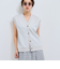 ラメ裏毛マエアキベスト≪手洗い可能≫
