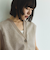 ラメ裏毛マエアキベスト≪手洗い可能≫