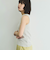 カップ付きラメボーダータンクトップ≪手洗い可能≫