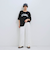 ウェーブパイピングワイドパンツ≪手洗い可能≫