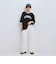 ウェーブパイピングワイドパンツ≪手洗い可能≫