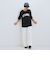ウェーブパイピングワイドパンツ≪手洗い可能≫