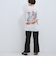ウェーブパイピングワイドパンツ≪手洗い可能≫