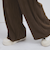 ウェーブパイピングワイドパンツ≪手洗い可能≫