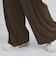 ウェーブパイピングワイドパンツ≪手洗い可能≫