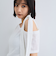 ワンショルリボンカットトップス≪手洗い可能≫