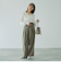 ライトツィード2タックパンツ≪セットアップ対応/手洗い可能≫
