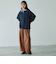 シアーレザー調イージーテーパードパンツ≪手洗い可能≫
