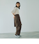 ラッププリーツスカートセットパンツ≪手洗い可能≫