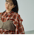 オンブレーチェックオーバーサイズシャツ≪手洗い可能≫