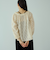 フラワーレーススモックブラウス≪手洗い可能≫