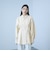 《きちんと映え》ストライプウエストタックシャツ