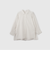 【大人の抜け感】コーマコットンバックフレアシャツ