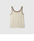 バイカラーパイピングタンクトップ