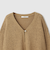 テープヤーンショート丈カーディガン