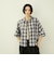 ブロードチェックシャツ