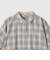 ブロードチェックシャツ