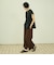 接触冷感カットソーワイドパンツ