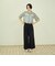【涼やかストレッチ】ワイドパンツ