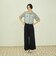 【涼やかストレッチ】ワイドパンツ