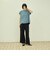 【涼やかストレッチ】ワイドパンツ