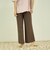 【涼やかストレッチ】ワイドパンツ