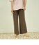 【涼やかストレッチ】ワイドパンツ