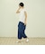 コットンソロナフレンチスリーブTシャツ