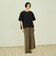 【涼やかストレッチ】半袖ブラウス