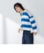 カラーボーダーポロニット≪手洗い可能≫