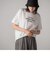 チュニックロゴTシャツ≪洗濯機で洗える≫