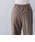 ナイロンストレッチテーパードパンツ≪洗濯機で洗える≫