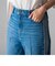 【socolla】WATER LESS DENIMサイドラインパンツ≪洗濯機で洗える≫