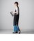 【socolla】WATER LESS DENIMサイドラインパンツ≪洗濯機で洗える≫