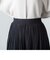 配色ラインプリーツニットスカート≪洗濯機で洗える/セットアップ対応≫