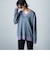 【WEB限定カラーあり】Wフェイス配色Vネックプルオーバー≪リバーシブル≫