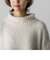 モールフェザーロールネックニットプルオーバー≪手洗い可能≫