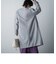 ウールライクメルトンジャージノーカラーコート