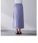 カットジョーゼットフロントベンツストレートスカート≪セットアップ対応/手洗い可能≫