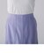 カットジョーゼットフロントベンツストレートスカート≪セットアップ対応/手洗い可能≫