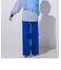 【ECOBLUE】ベイカーディテールワイドパンツ≪洗える≫