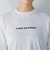 ロゴプリントロングTシャツ≪洗濯機で洗える≫