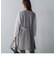 ノーカラーZIPロングジレ≪洗濯機で洗える≫