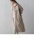 スタンドカラーロングコート