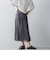 ヘムプリーツシアースカート≪手洗い可能≫