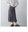 ヘムプリーツシアースカート≪手洗い可能≫