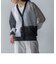 LEVITAブロッキングシアーカーディガン≪手洗い可能≫